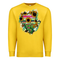 Lemon Durango State Of Mexico Map Premium Sweatshirt - RanaPortraitStore