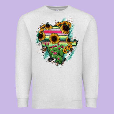 Durango State Of Mexico Map Premium Sweatshirt Designed By Ranaportraitstore