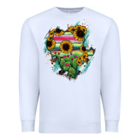 White Durango State Of Mexico Map Premium Sweatshirt - RanaPortraitStore
