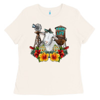 Bone farm life sheep Ladies Tee - SublimationCraftShop