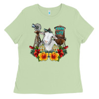 Farm Life Sheep Ladies Tee | Teevron