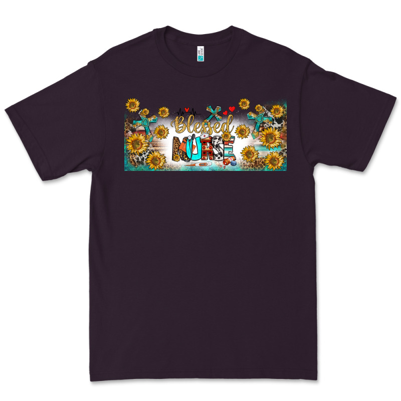 Blessed Nurse Libbey Glass Premium Tee by BundleAndBundleShop | Teevron