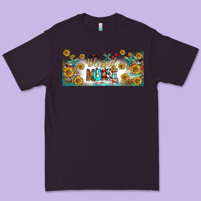 Blessed Nurse Libbey Glass Premium Tee Designed By Bundleandbundleshop