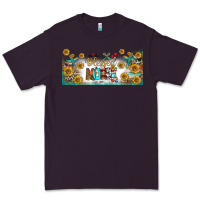 Plum blessed nurse libbey glass Premium Tee - BundleAndBundleShop