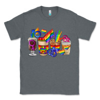 Charcoal Heather lgbt coffee cups Classic Tee - FaDigitalArtStudio
