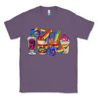 Lavender lgbt coffee cups Classic Tee - FaDigitalArtStudio