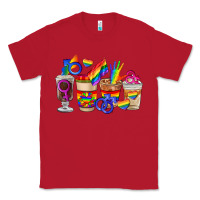 Red lgbt coffee cups Classic Tee - FaDigitalArtStudio