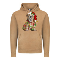 Vintage Camel Christmas english bulldog Vintage Hoodie - BarkalooDesign