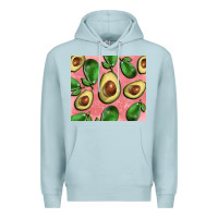 Blue Mist avacado pink tumbler Premium Hoodie - BarkalooDesign