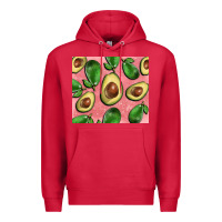 Cardinal avacado pink tumbler Premium Hoodie - BarkalooDesign