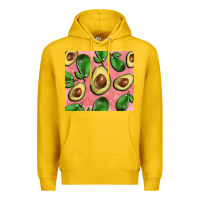 Lemon avacado pink tumbler Premium Hoodie - BarkalooDesign