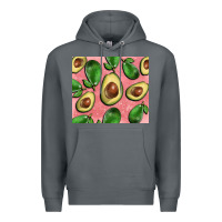 Rock avacado pink tumbler Premium Hoodie - BarkalooDesign
