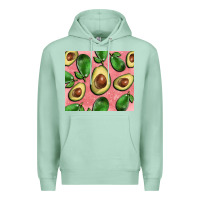 Seafoam avacado pink tumbler Premium Hoodie - BarkalooDesign