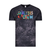 Cloud Black dialysis crew Vintage Tee - CowhideDigitalArt