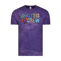 Cloud Purple dialysis crew Vintage Tee - CowhideDigitalArt