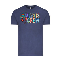 Vintage Denim dialysis crew Vintage Tee - CowhideDigitalArt