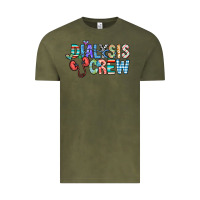 Vintage Olive dialysis crew Vintage Tee - CowhideDigitalArt