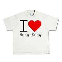 Pistachio i love hong kong Urban Heavy Tee - artisFamous