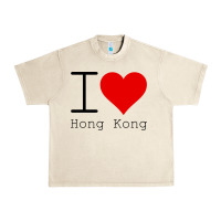 Sandshell i love hong kong Urban Heavy Tee - artisFamous