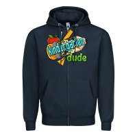 Navy kindergarten grade dude Zipper Hoodie - RanaPortraitStore