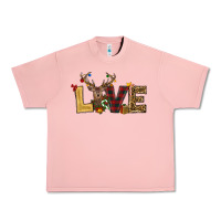 Salmon christmas reindeer love Urban Heavy Tee - RanaPortraitStore