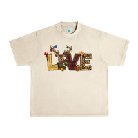 Sandshell christmas reindeer love Urban Heavy Tee - RanaPortraitStore