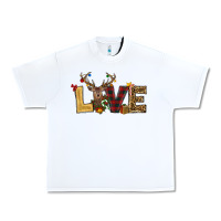 White christmas reindeer love Urban Heavy Tee - RanaPortraitStore