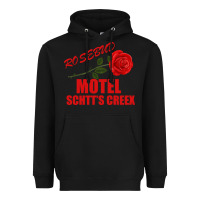 Black rosebud  motel schtts creex Heavyweight Hoodie - Bettercallsaul