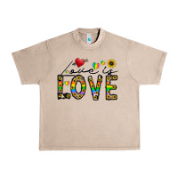 French Oak love is love Urban Heavy Tee - CowhideDigitalArt
