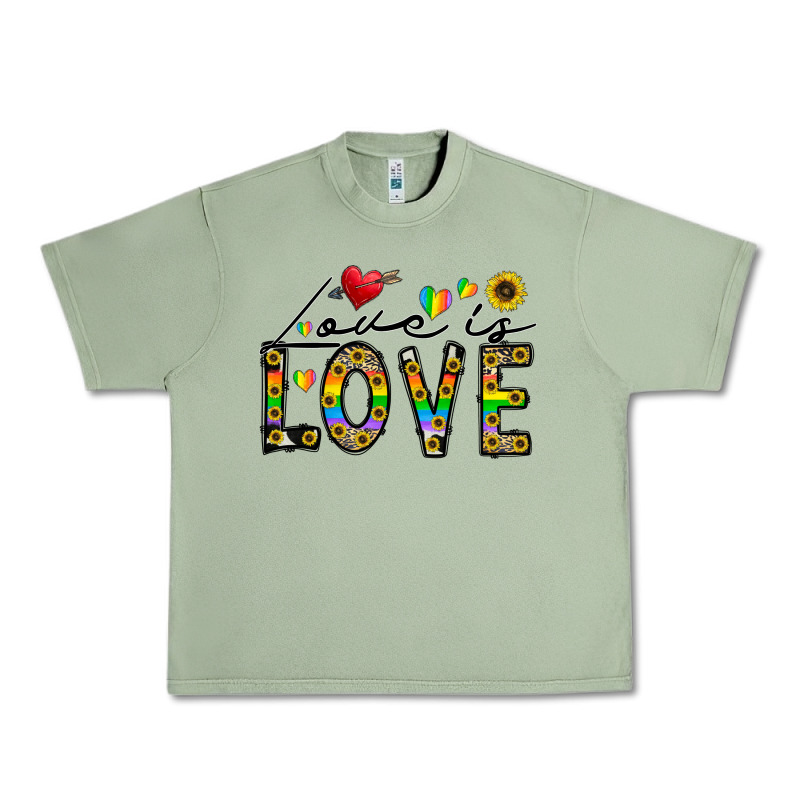 Love Is Love Urban Heavy Tee by CowhideDigitalArt | Teevron