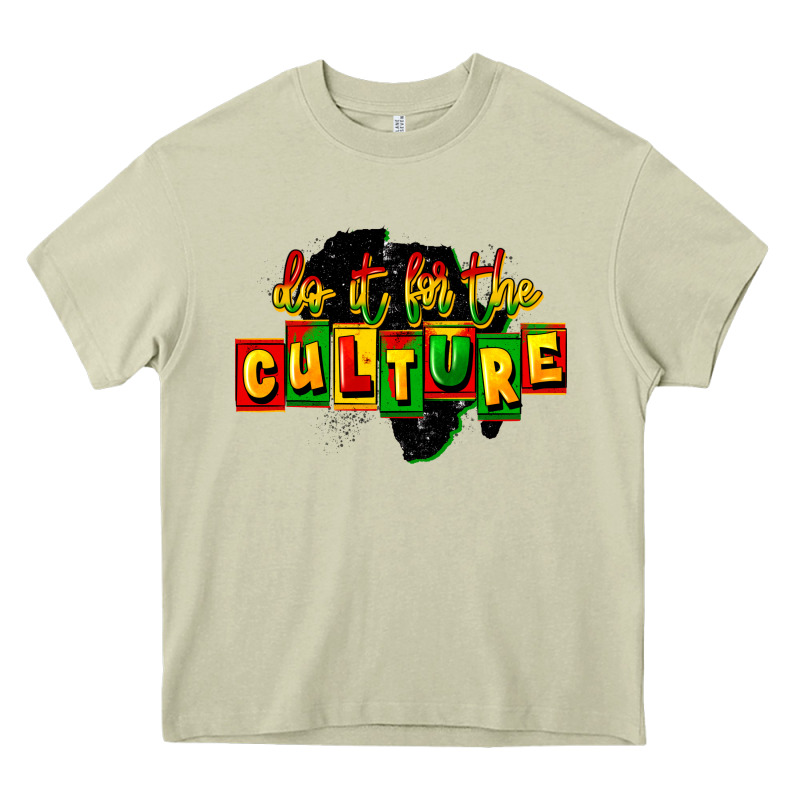 Do It For The Culture Heavy Core Tee by FaDigitalArtStudio | Teevron