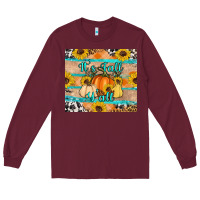 Burgundy it's fall y'all Long Sleeve Tee - Artiststas