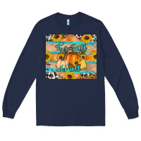 Navy it's fall y'all Long Sleeve Tee - Artiststas