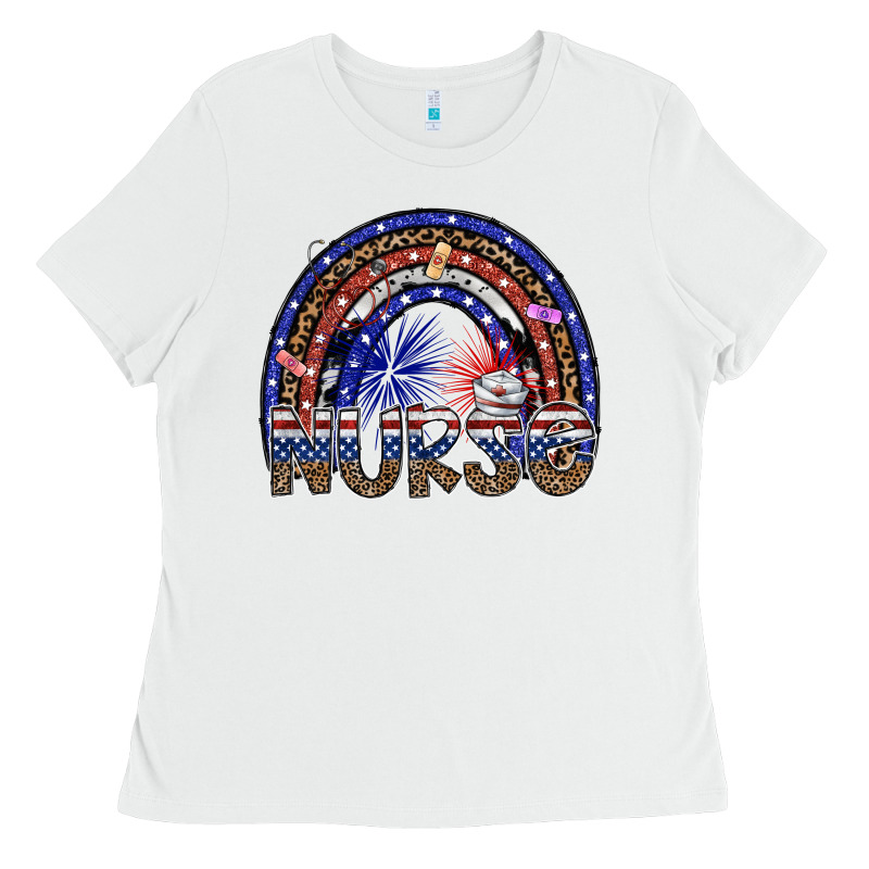 American Nurse Ladies Tee by SublimationCraftShop | Teevron