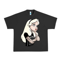 Pigment Black alice tattoo Urban Heavy Tee - artisFamous