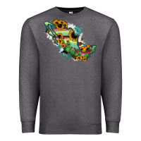 Charcoal Heather Mexico Map Premium Sweatshirt - RanaPortraitStore