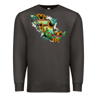 Smoke Mexico Map Premium Sweatshirt - RanaPortraitStore