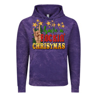 Cloud Purple have a rockin christmas Vintage Hoodie - BarkalooDesign