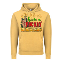 Vintage Mustard have a rockin christmas Vintage Hoodie - BarkalooDesign