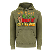 Vintage Olive have a rockin christmas Vintage Hoodie - BarkalooDesign