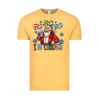 Vintage Mustard ho ho ho im loaded Vintage Tee - CowhideDigitalArt