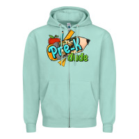 Seafoam pre k dude Zipper Hoodie - RanaPortraitStore