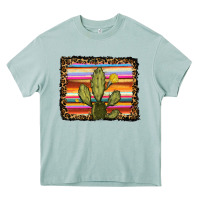 Arona serape leopard cactus Heavy Core Tee - RanaPortraitStore
