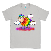 Moon Dust rainbow sheep pride Classic Tee - FaDigitalArtStudio