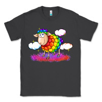 Smoke rainbow sheep pride Classic Tee - FaDigitalArtStudio