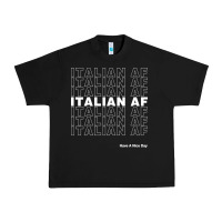 Black italian af Urban Heavy Tee - artisFamous