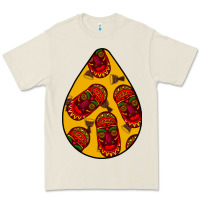 Bone african masks teardrop  5 Premium Tee - BundleAndBundleShop