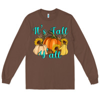 Chestnut it's fall y'all Long Sleeve Tee - Artiststas