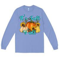 Colony Blue it's fall y'all Long Sleeve Tee - Artiststas