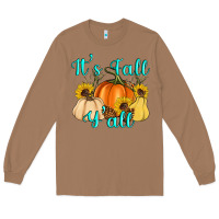 Toasted Coconut it's fall y'all Long Sleeve Tee - Artiststas